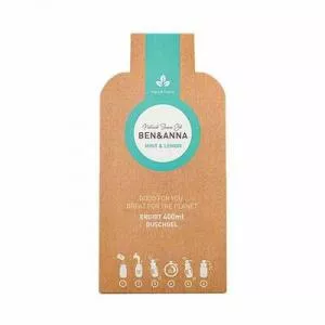 Ben & Anna Gel douche en granulés MINT&WLEMON, 2 × 20 g (=2 x 200ml)