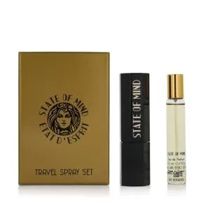 State of Mind Natural Elegance EDP recharge 2 x 20 ml + vaporisateur de poche rechargeable UNISEXE