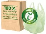 Swirl Sacs biocompostables avec poignées (6pcs) - 35 l