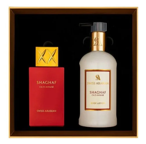 Shaghaf Oud Ahmar U 75 ml + lait corporel eau de parfum 300 ml