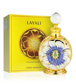 Huile parfumée pour femmes Swiss Arabian Layali 15 ml