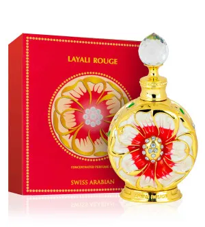 Swiss Arabian Layali Rouge huile parfumée pour femmes 15 ml