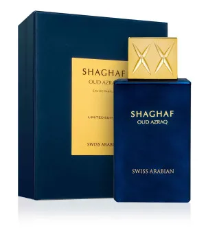 Swiss Arabian Shaghaf Oud Azraq eau de parfum unisexe 75 ml