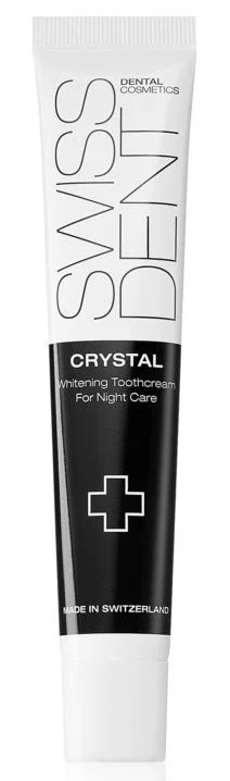 Swissdent Crystal crème dentaire régénérante à effet blanchissant