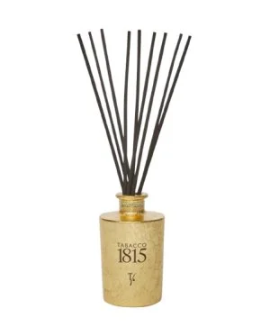 Tabacco 1815 Bâtonnets 250 ml Vase Doré Parfum d’Ambiance - TFU - 10e Anniversaire (TA250TFU.23T