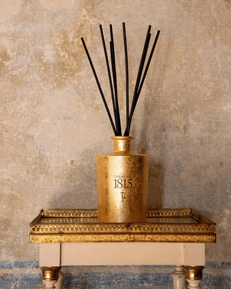 1815 Bâtonnets 250 ml Vase Doré Parfum d’Ambiance - TFU - 10e Anniversaire (TA250TFU.23T