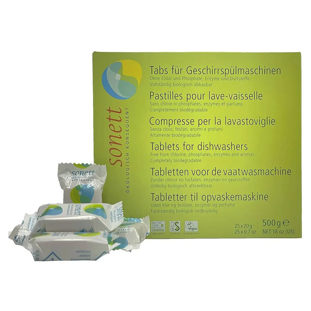 Sonett Vaatwastabletten (25 stuks) 500 g