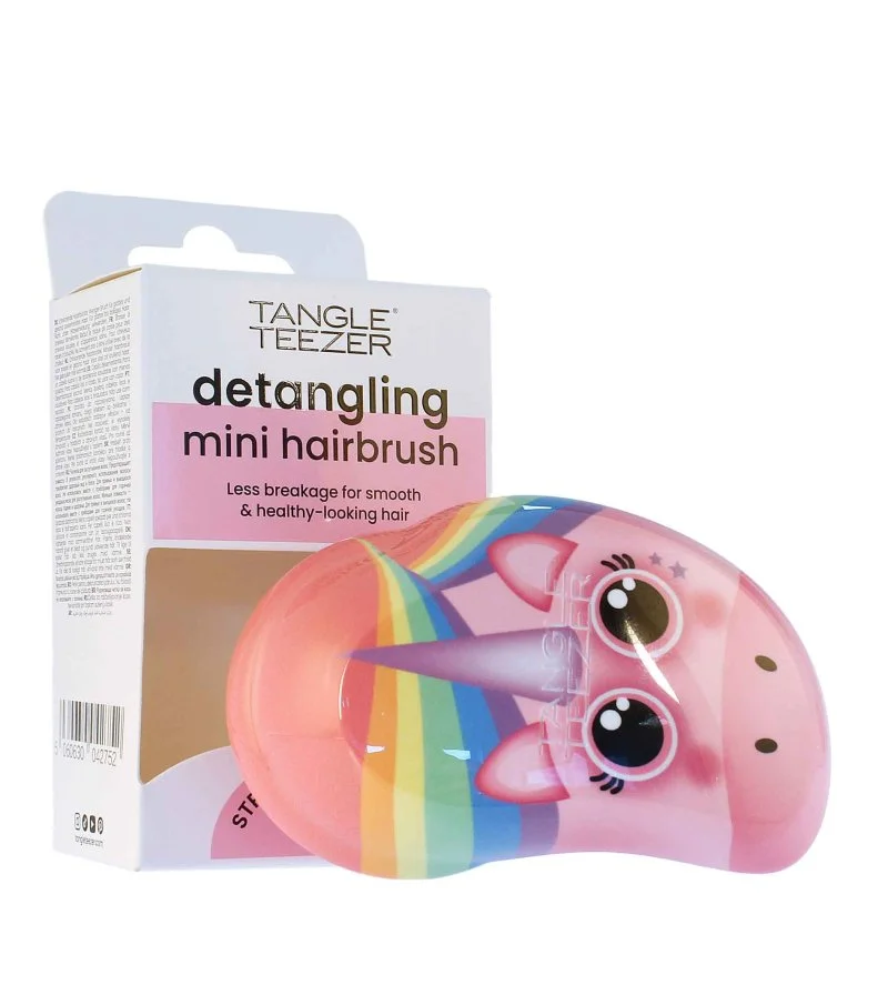 The Original Mini Brosse à cheveux Rainbow The Unicorn