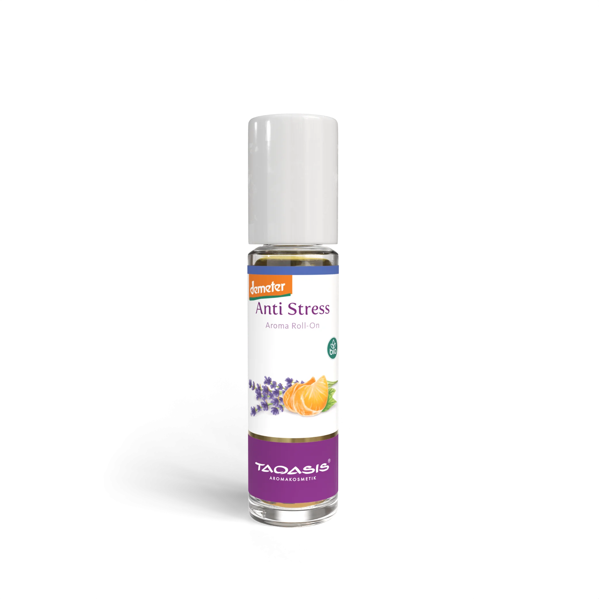Taoasis Roll-on aromatique Anti Stress BIO (10 ml) - apaisant, équilibrant et harmonisant