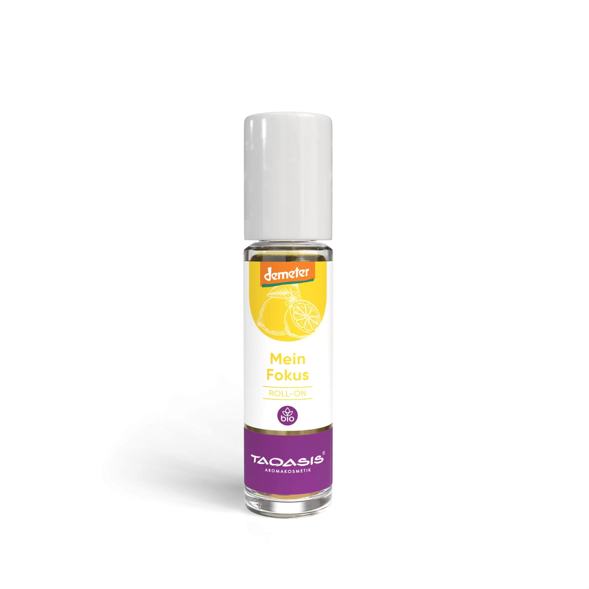 Taoasis Roll-on aromatique My Focus BIO (10 ml) - meilleure concentration, apaisement et fraîcheur
