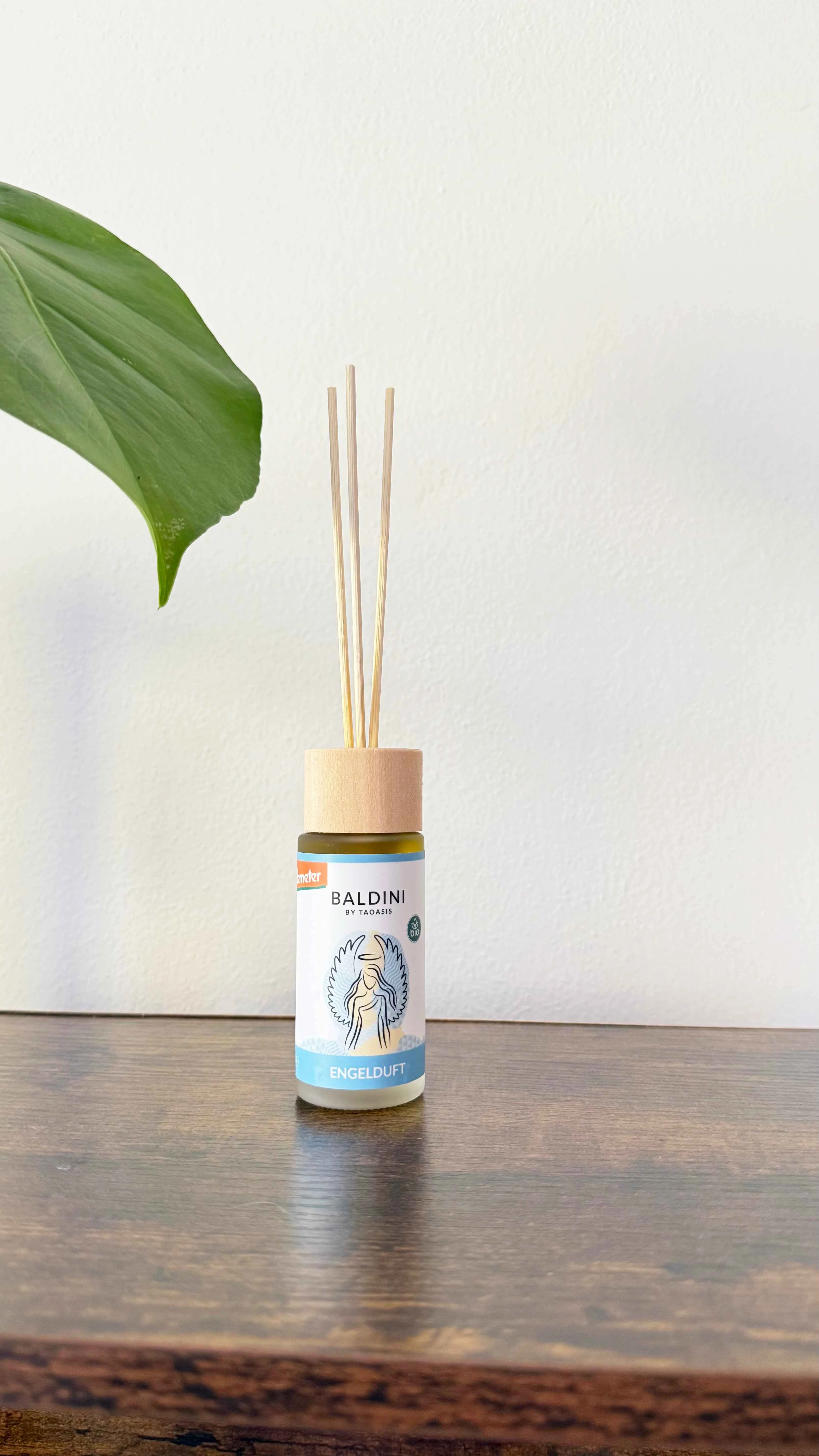 Taoasis Baldini Diffuseur d’arômes à bâtonnets Angel Scent BIO (50 ml) - euphorisant, harmonisant et activant