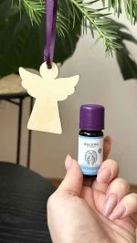 Taoasis Baldini Mini coffret Aroma Angel Scent BIO (10 ml) - plaquette en bois comme diffuseur
