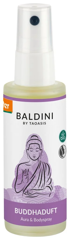 Taoasis Baldini Spray corporel Buddha Scent BIO (30 ml) - pour la paix intérieure