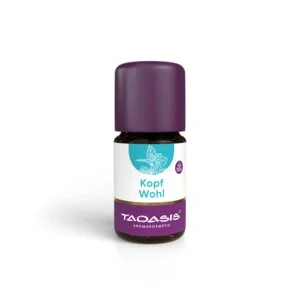 Taoasis Mélange d’huiles essentielles Head Well BIO (5 ml) - rafraîchit, équilibre et améliore la concentration