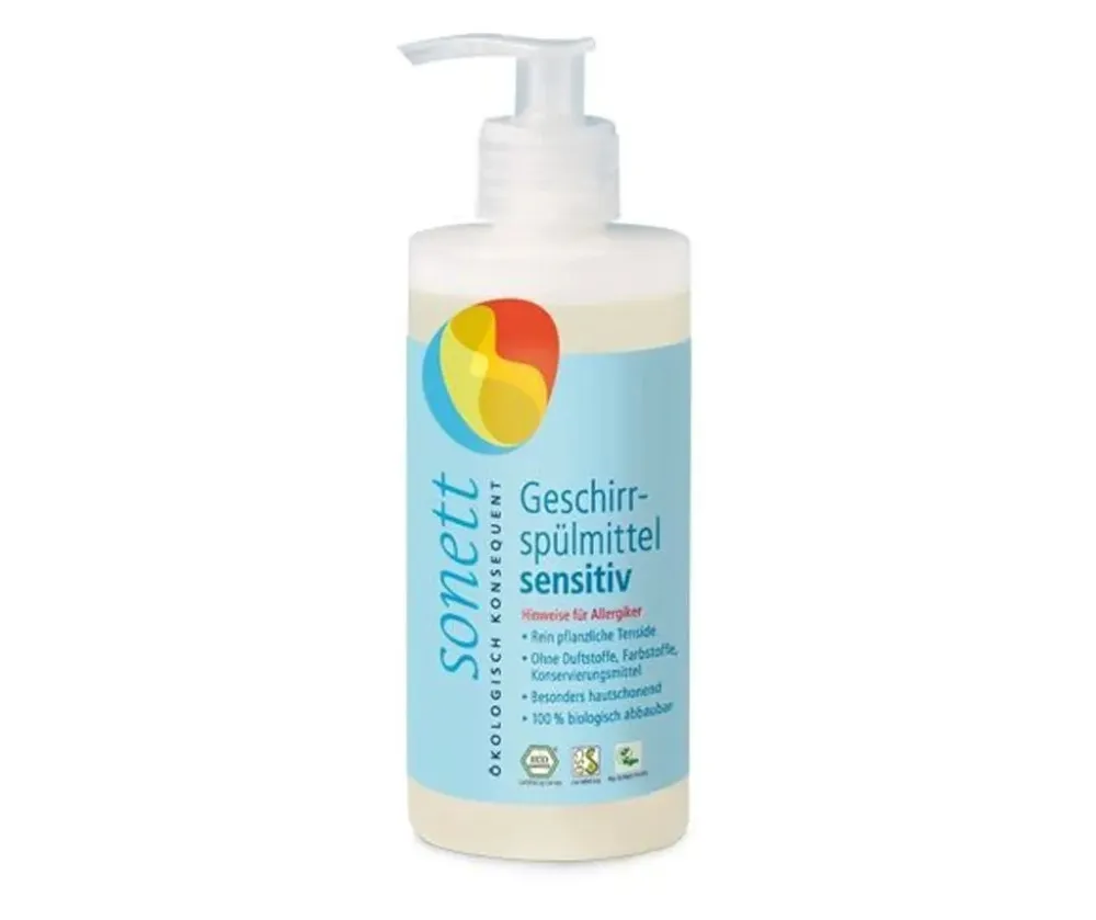 Sonett Vloeibaar afwasmiddel - Sensitive 1 l