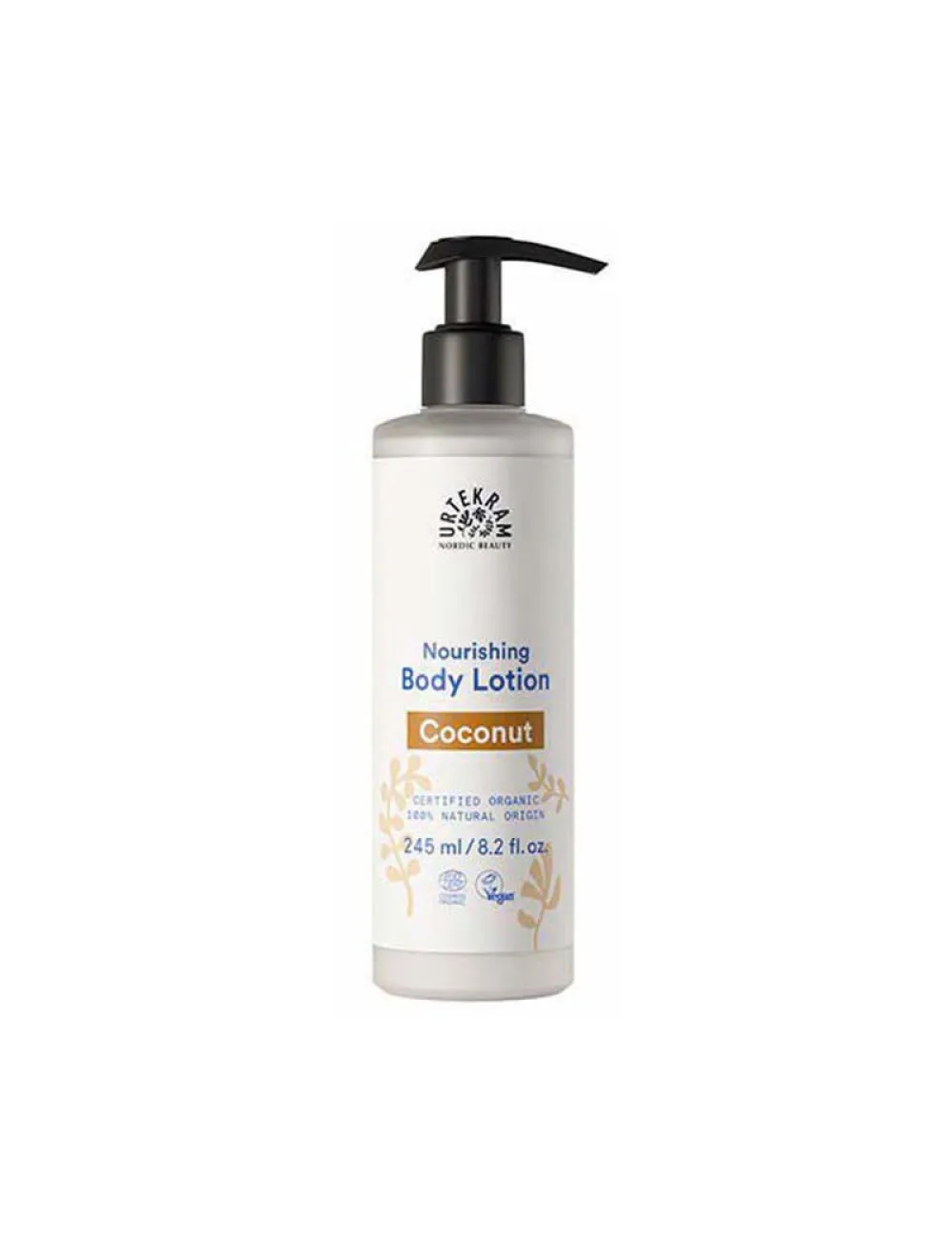 Urtekram Lichaamsmelk kokosnoot 245ml BIO, VEG