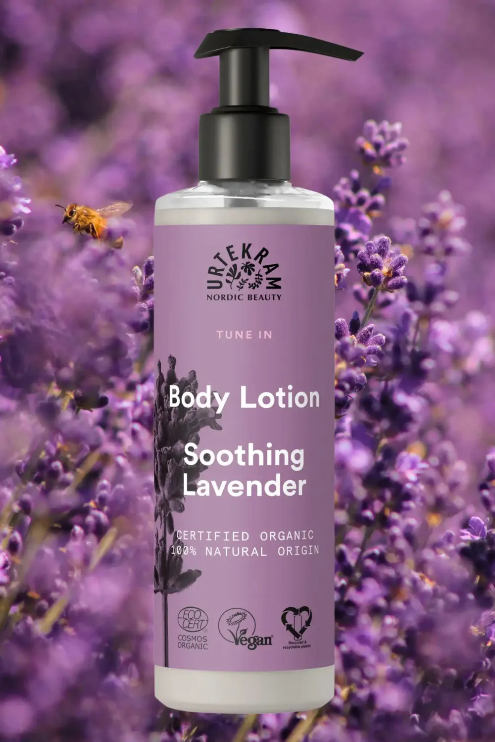 Urtekram Kalmerende lavendel bodylotion 245ml BIO