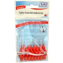 Brosses interdentaires normales 0,5 mm 8 pièces