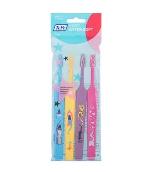 TePe Kids Select Compact brosse à dents extra souple 4 pièces