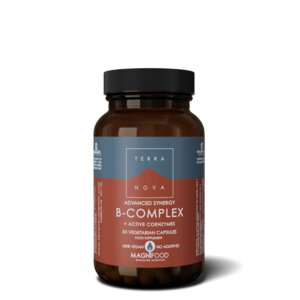 Advanced Synergy B-Complex (50 capsules) - verrijkt met kruiden en adaptogenen