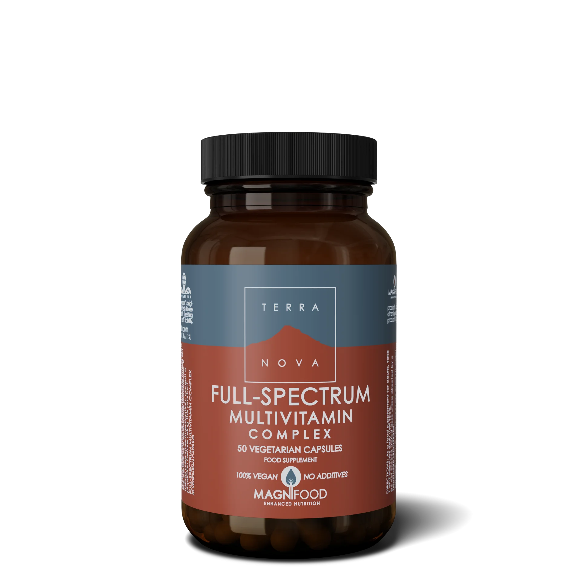 Terranova Health Complexe multivitaminé à spectre complet (50 gélules) - soutien de la vitalité au quotidien