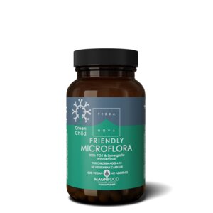 Green Child Friendly Microflora (50 capsules) - geschikt voor kinderen van 4 tot 12 jaar