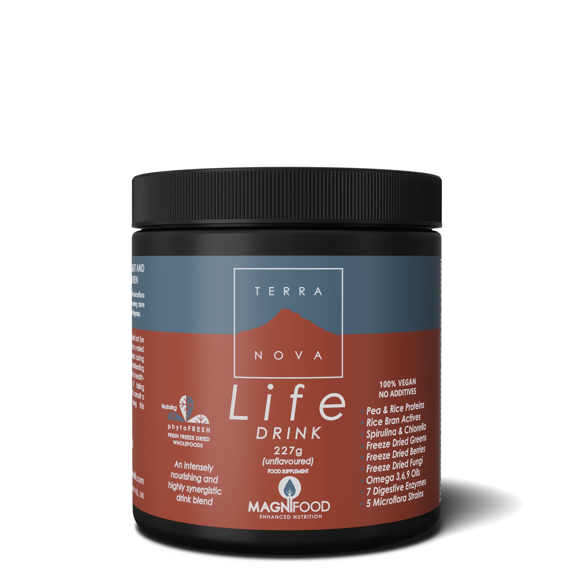 Terranova Health Life Drink (227 g) - dose quotidienne d'énergie et d'antioxydants