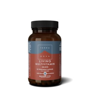Living Multivitamin Man (50 capsules) - voor de specifieke behoeften van mannen