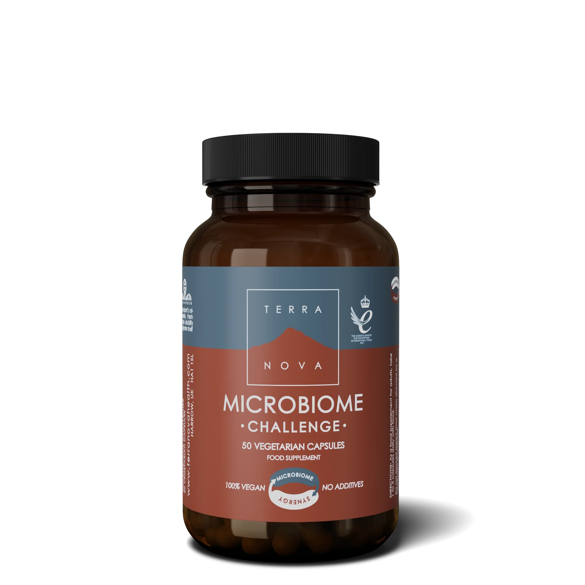 Terranova Health Microbiome Challenge (50 gélules) - pour le soutien de la flore intestinale