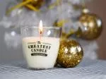 The Greatest Candle in the World Set - 1x bougie (130 g) 2x garniture - myrtilles - vous pouvez faire deux autres bougies à la maison