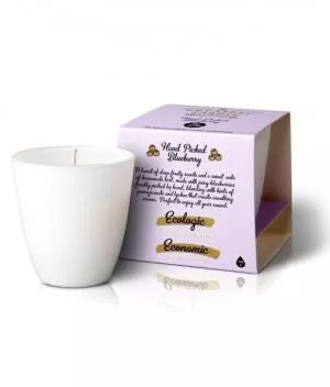 The Greatest Candle in the World Bougie parfumée en verre (130 g) - myrtilles