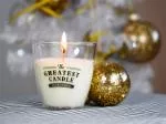 The Greatest Candle in the World Bougie parfumée en verre (130 g) - figue