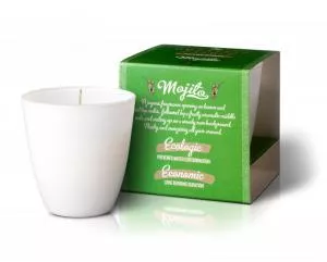 The Greatest Candle in the World Bougie parfumée en verre (130 g) - mojito