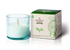 The Greatest Candle in the World Bougie parfumée en verre (75 g) - mojito