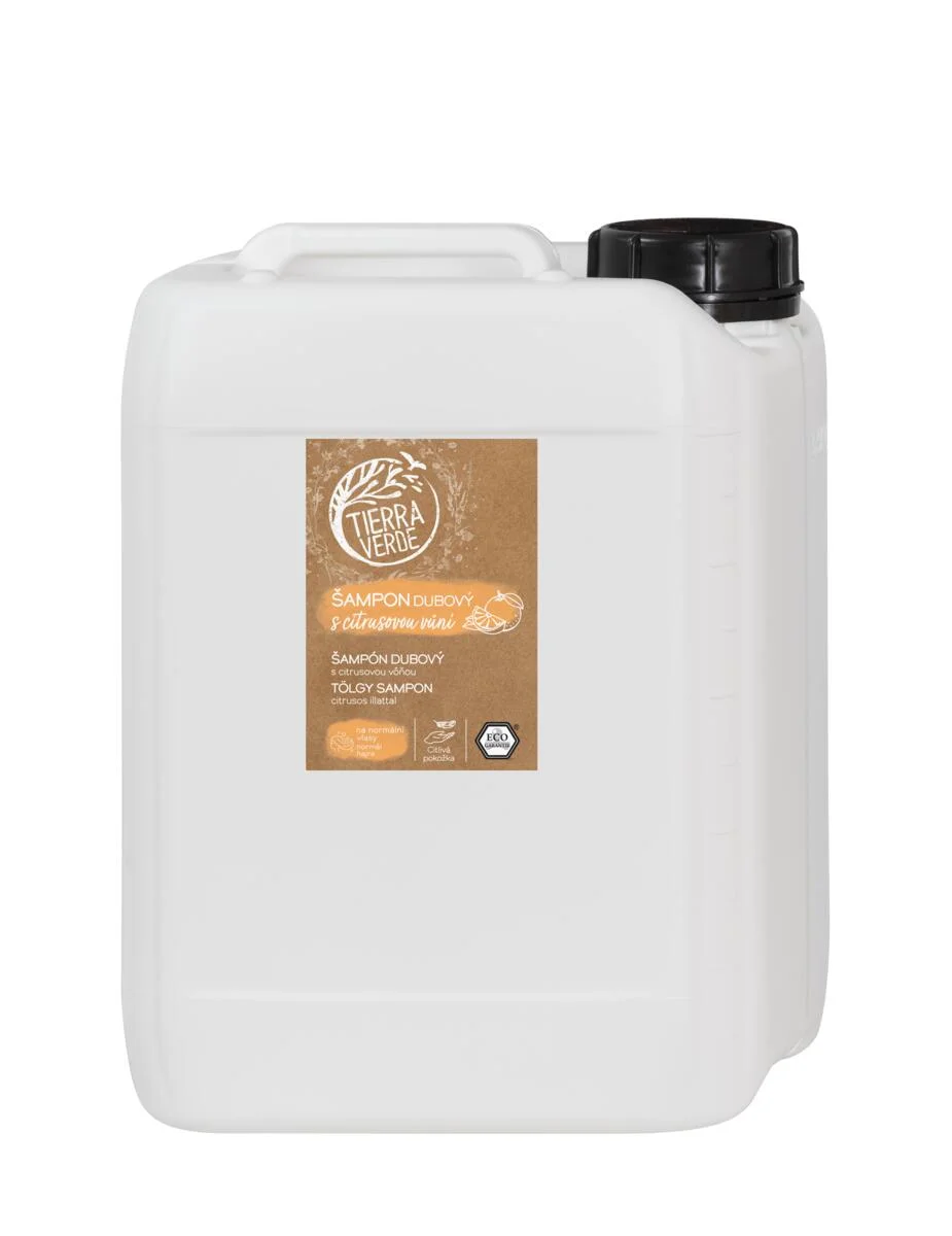 Tierra Verde Shampooing au chêne parfum agrumes 300 ml - pour toute la famille