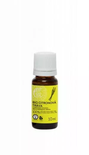 Tierra Verde Huile essentielle de citronnelle BIO (10 ml) - aide à l'épuisement