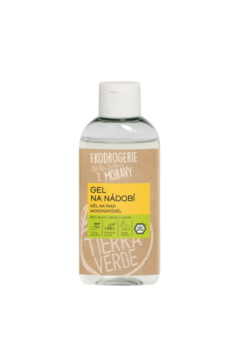 Tierra Verde Gel vaisselle - citron BIO 100 ml