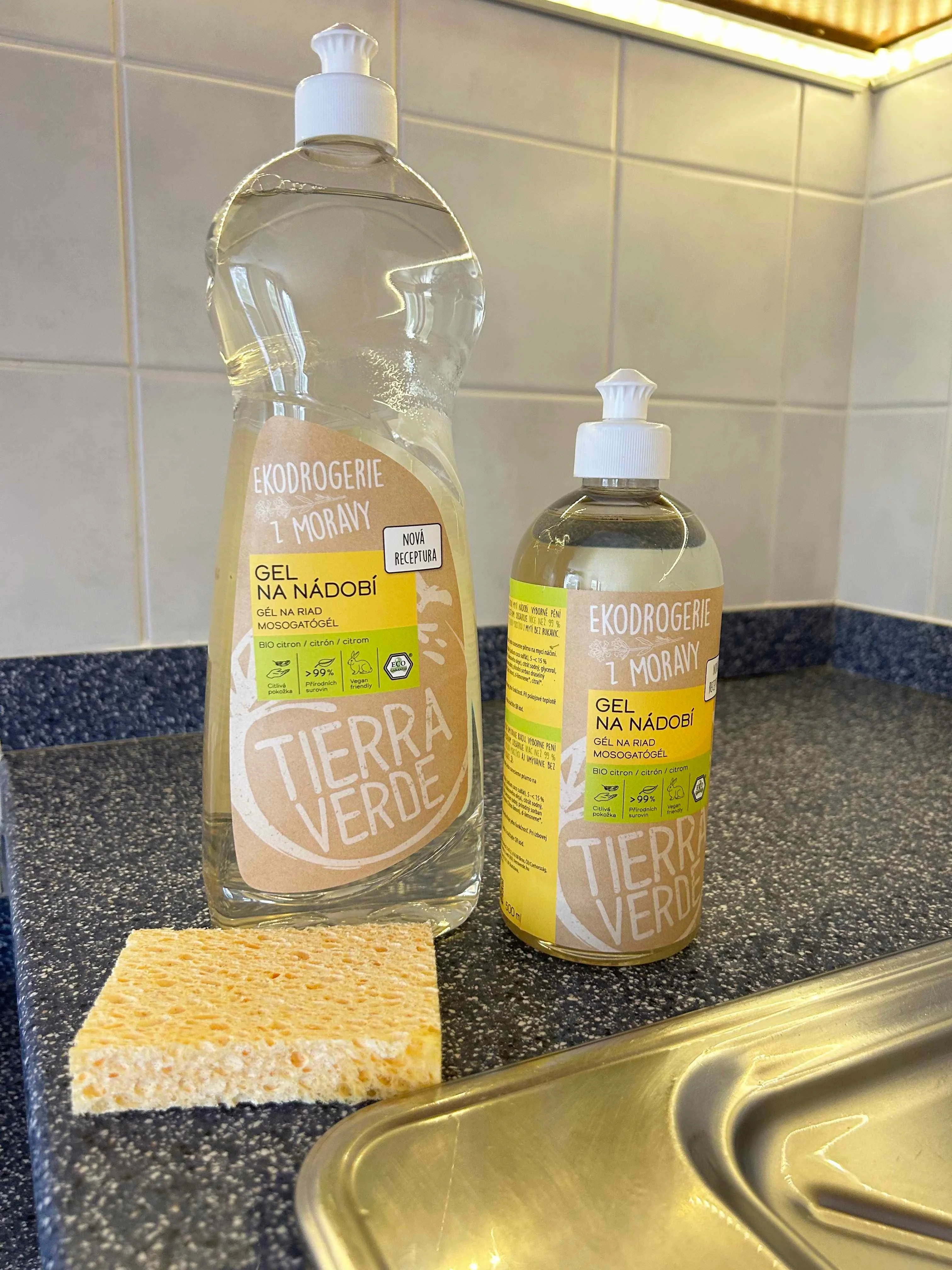 Tierra Verde Gel vaisselle - citron BIO 100 ml