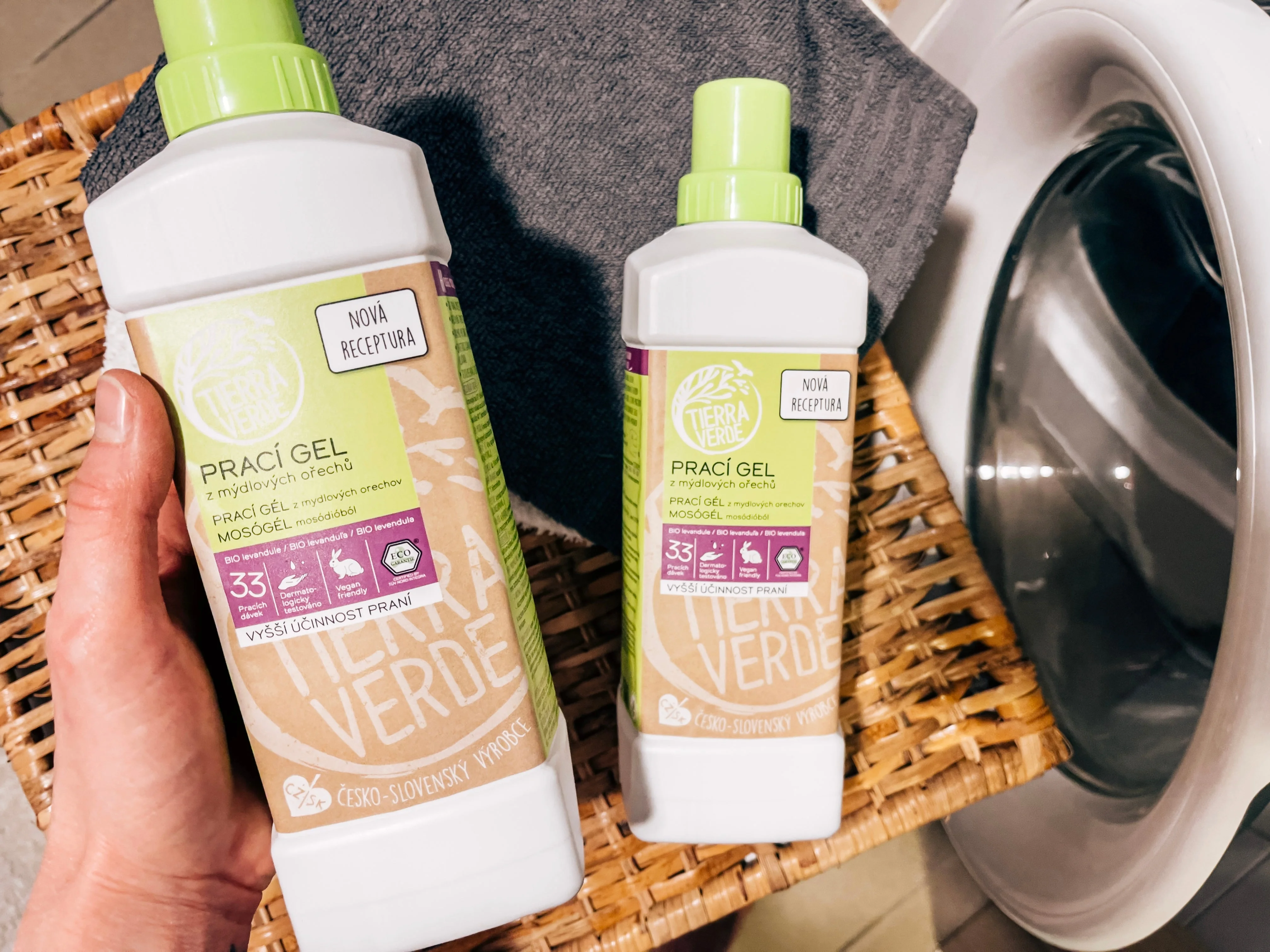 Tierra Verde Lessive liquide à la lavande BIO 2 l