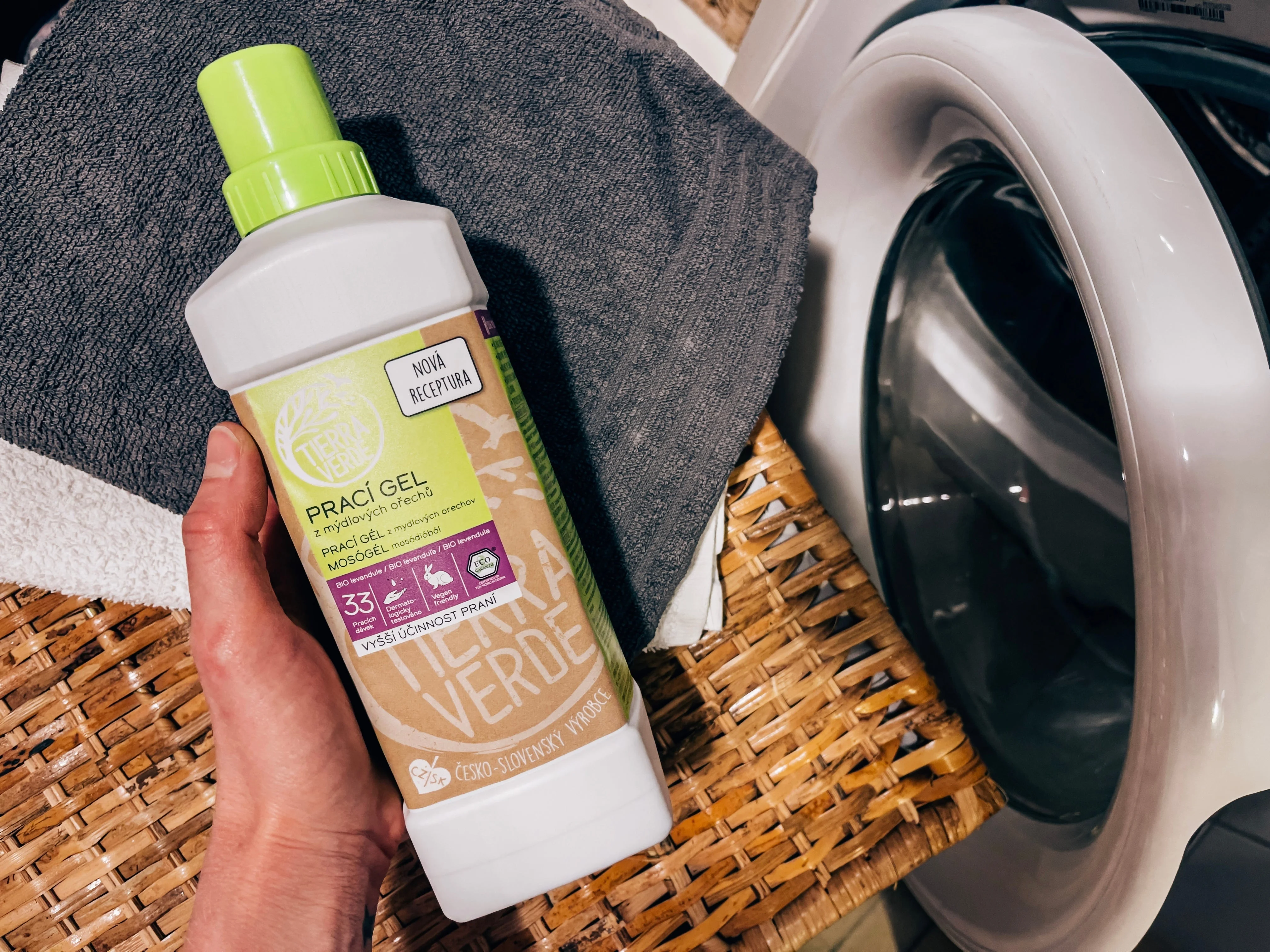 Tierra Verde Lessive liquide à la lavande BIO 2 l