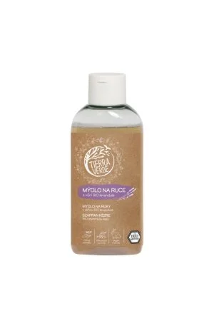 Tierra Verde Savon liquide pour les mains - Lavande BIO 100 ml - au plantain bio tchèque
