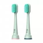 TIO SONIK Tête de remplacement pour el. Brosse à dents sonic (2 pcs) - compatible avec les modèles de brosses à dents philips sonicare®.