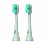 TIO SONIK Tête de remplacement pour el. Brosse à dents sonic (2 pcs) - compatible avec les modèles de brosses à dents philips sonicare®.