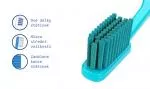 TIO Brosse à dents (moyenne) - vert turquoise - fabriquée à partir de plantes