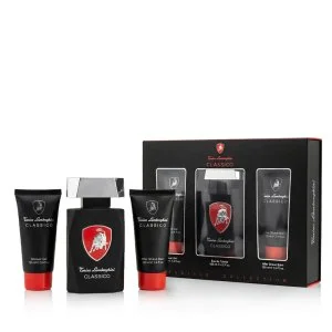 Tonino Lamborghini Classico eau de toilette pour homme 125 ml + baume après-rasage 100 ml + gel douche
