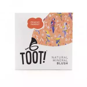 TOOT! Blush minéral - Peachy Parrot (3 g) - doux pour les peaux sensibles