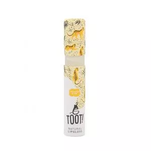 TOOT! Brillant à lèvres naturel transparent avec des reflets dorés - Cheetah Glow (5,5 ml) - convient aux lèvres sensibles et allergiques