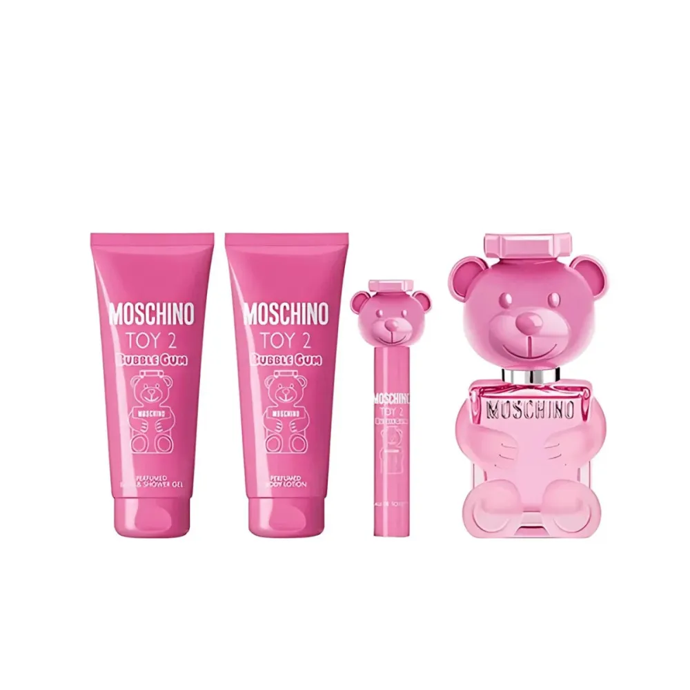 Toy 2 Bubble Gum coffret cadeau 100 ml + lait corporel 100 ml + gel douche 100 ml + eau de toilette pour femme