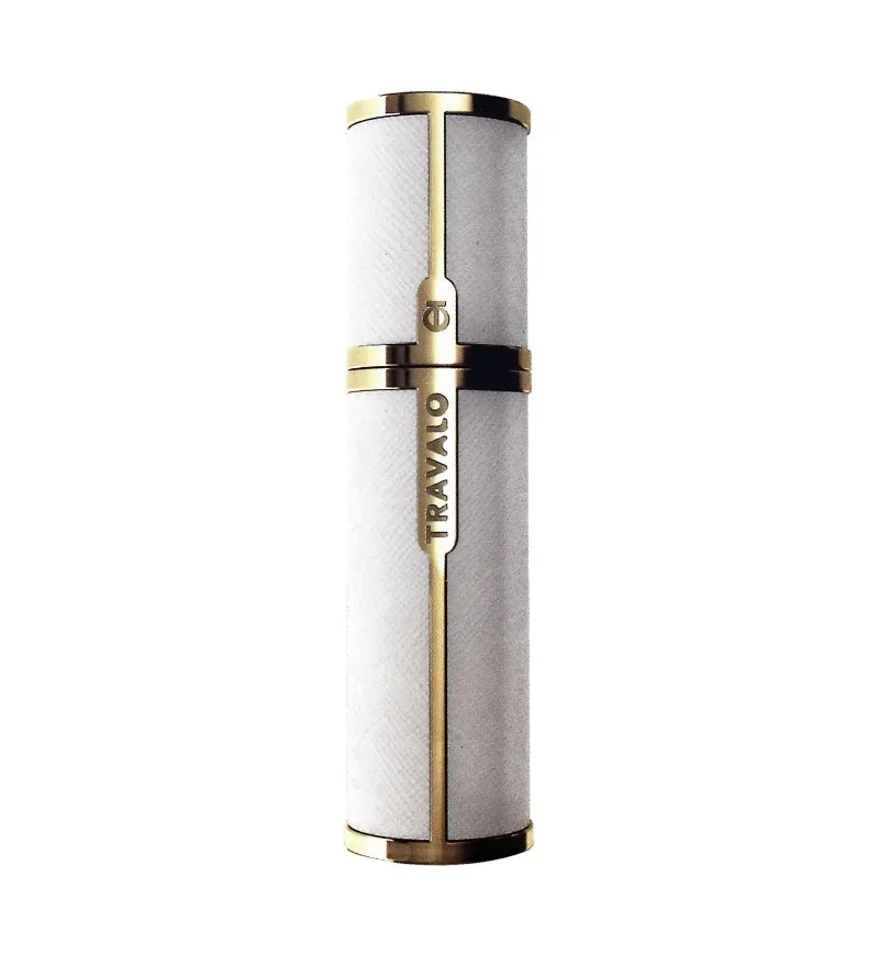 Milano vaporisateur de parfum rechargeable 5 ml Blanc & Or
