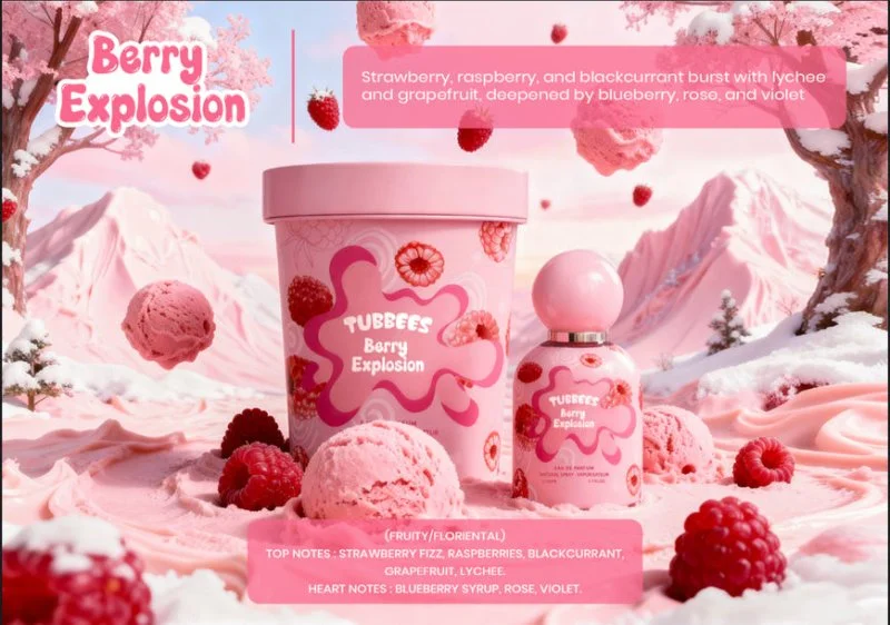 Berry Explosion Eau de Parfum Unisexe 50 ml